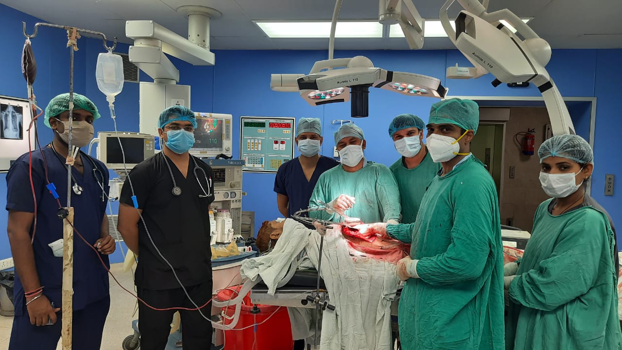 LLRM मेडिकल में पहली बार लीवर सर्जरी