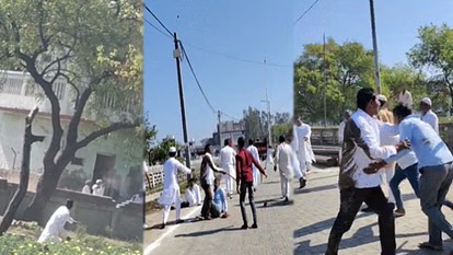 नमाज के बाद ईद के बजाए बवाल