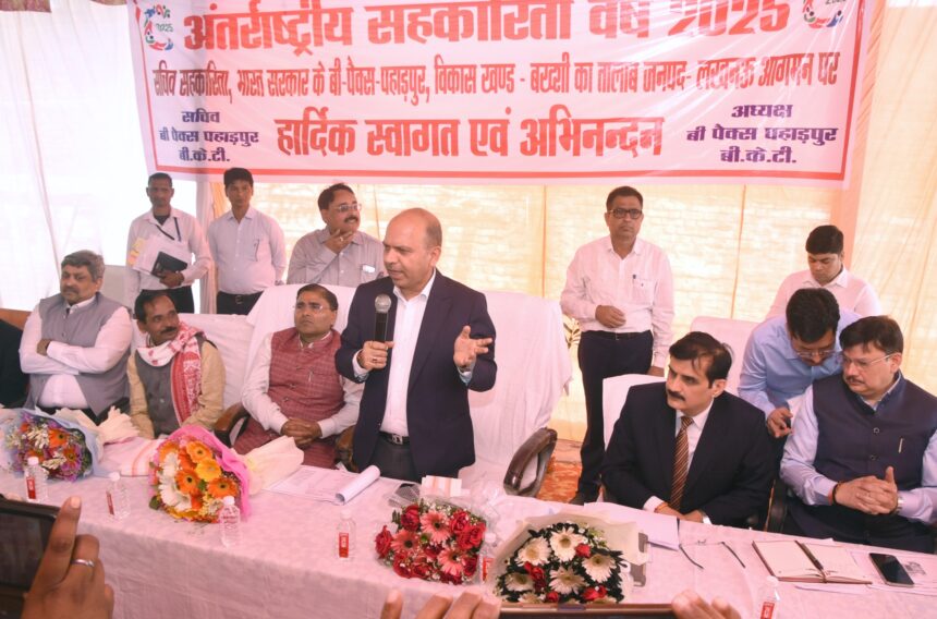 दुग्ध सहकारी समिति परसहिया का निरीक्षण