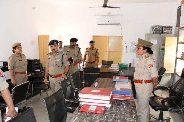 SSP Dr. Tada ने किया निरीक्षण