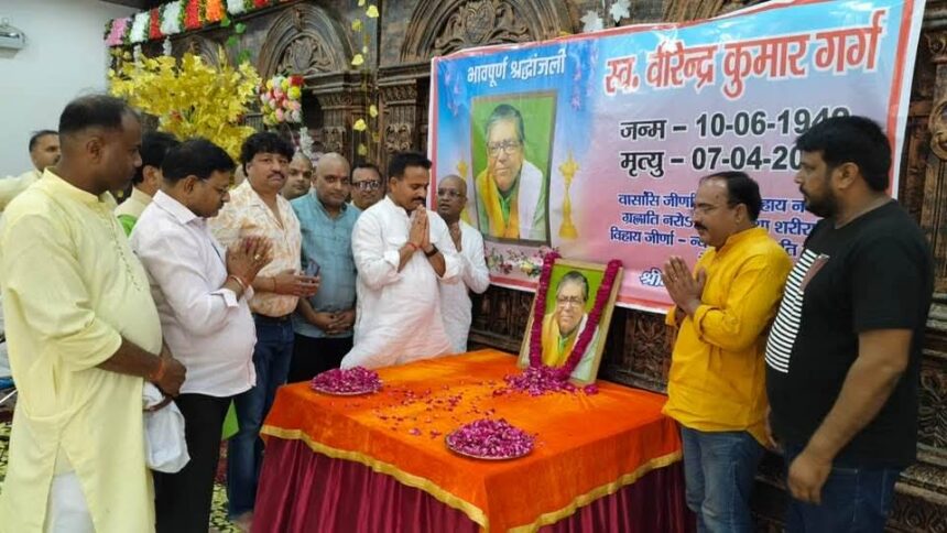 समाजसेवी वीरेंद्र गर्ग को नमन