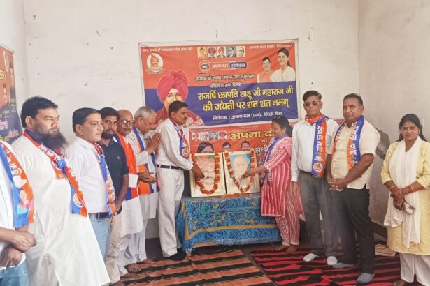 अपना दल एस की बैठक