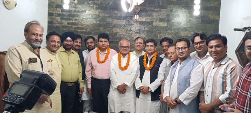 हरित प्रदेश समिति के मनीष प्रताप अध्यक्ष