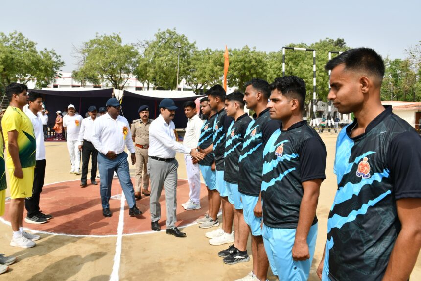 डीआईजी किया ने कलस्टर प्रतियोगिता का शुंभारंभ