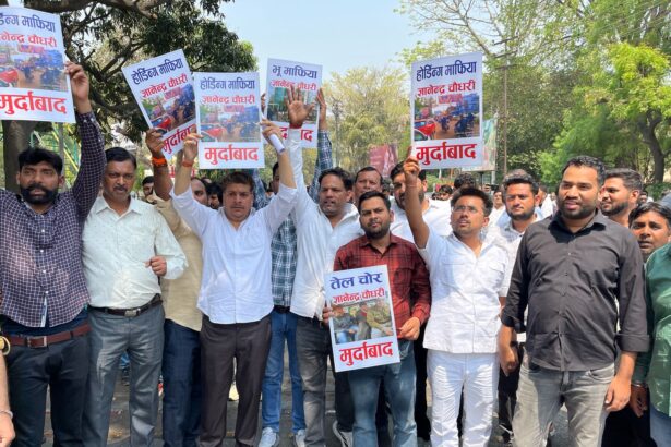 मुकदमे को लेकर भड़का गुस्सा हंगामा
