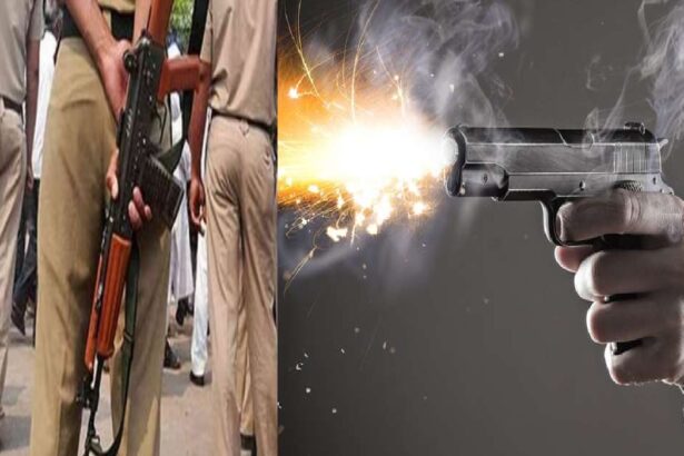 पिस्टल छीन कर पुलिस वाले पर फायर