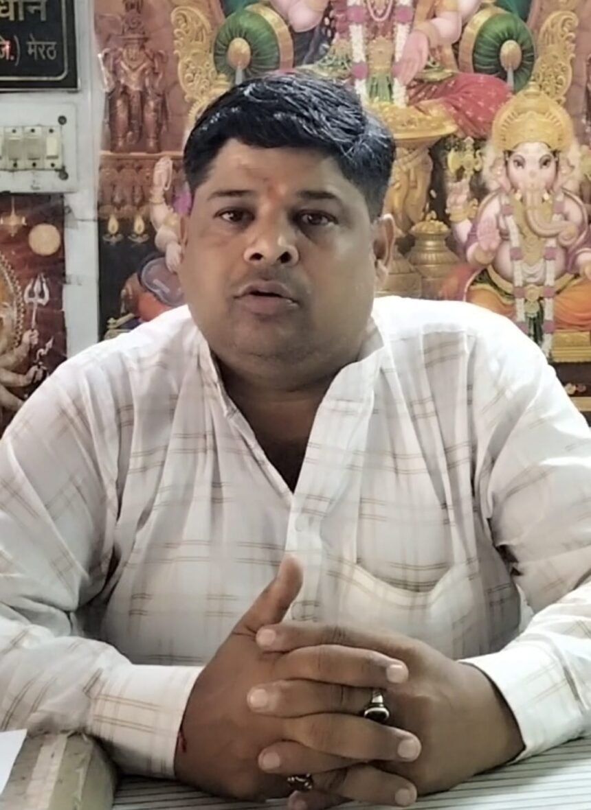 मेरठ: भाजपा के नाम पर थानेदार ने खोया आपा