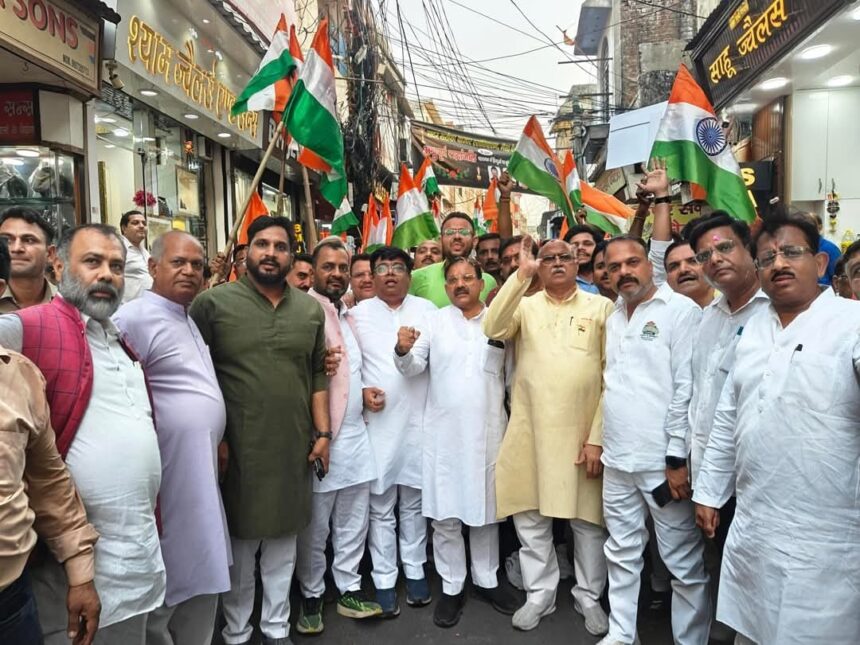 सदर में भव्य तिरंगा यात्रा