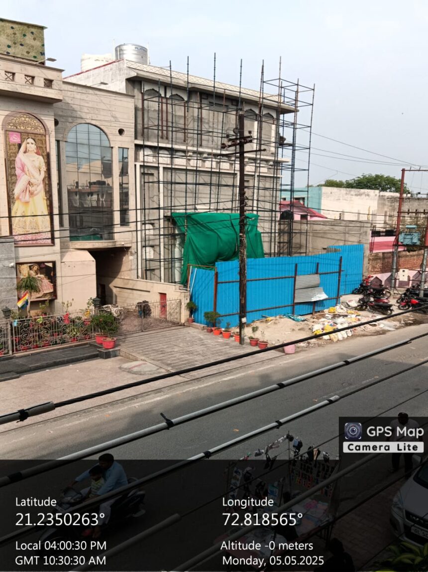 अवैध निर्माण पर कार्रवाई की मांग
