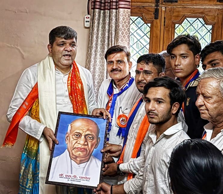 आशीष पटेल का किया स्वागत