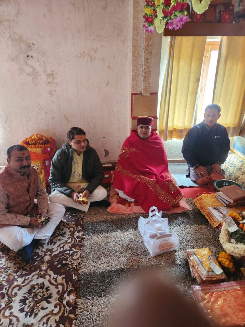 केदारनाथ धाम में अमन भैय्या