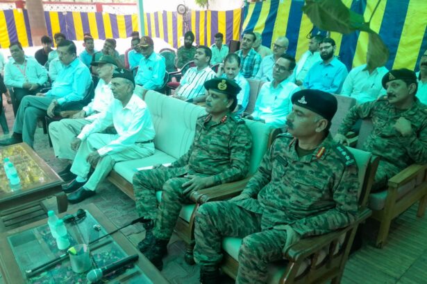 पूर्व सैनिकों से मुखातिब हुए GOC