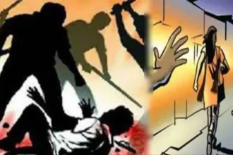 महिला से छेड़खानी के विरोध पर पति को पीटा