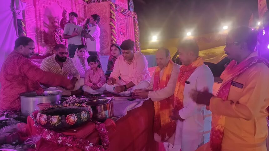 श्याम संकीर्तन का भव्य शुभारंभ