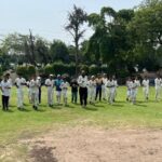 बच्चों का कराई कैचिंग प्रैक्टिस