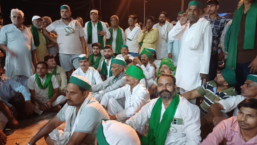 किसानों का हंगामा फ्री रहा टोल