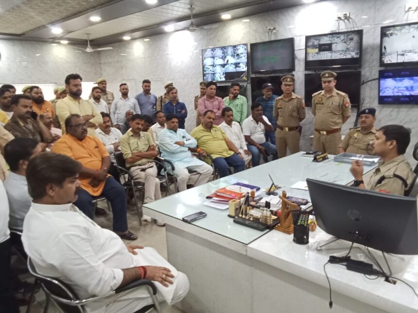 एसपी सिटी से मिले भाजपा नेता