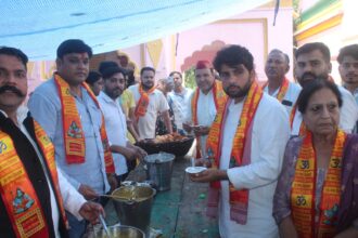 मंसा देवी पर सावन का भंडारा