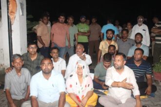 भाजपा पार्षद गाली गलौच हंगामा