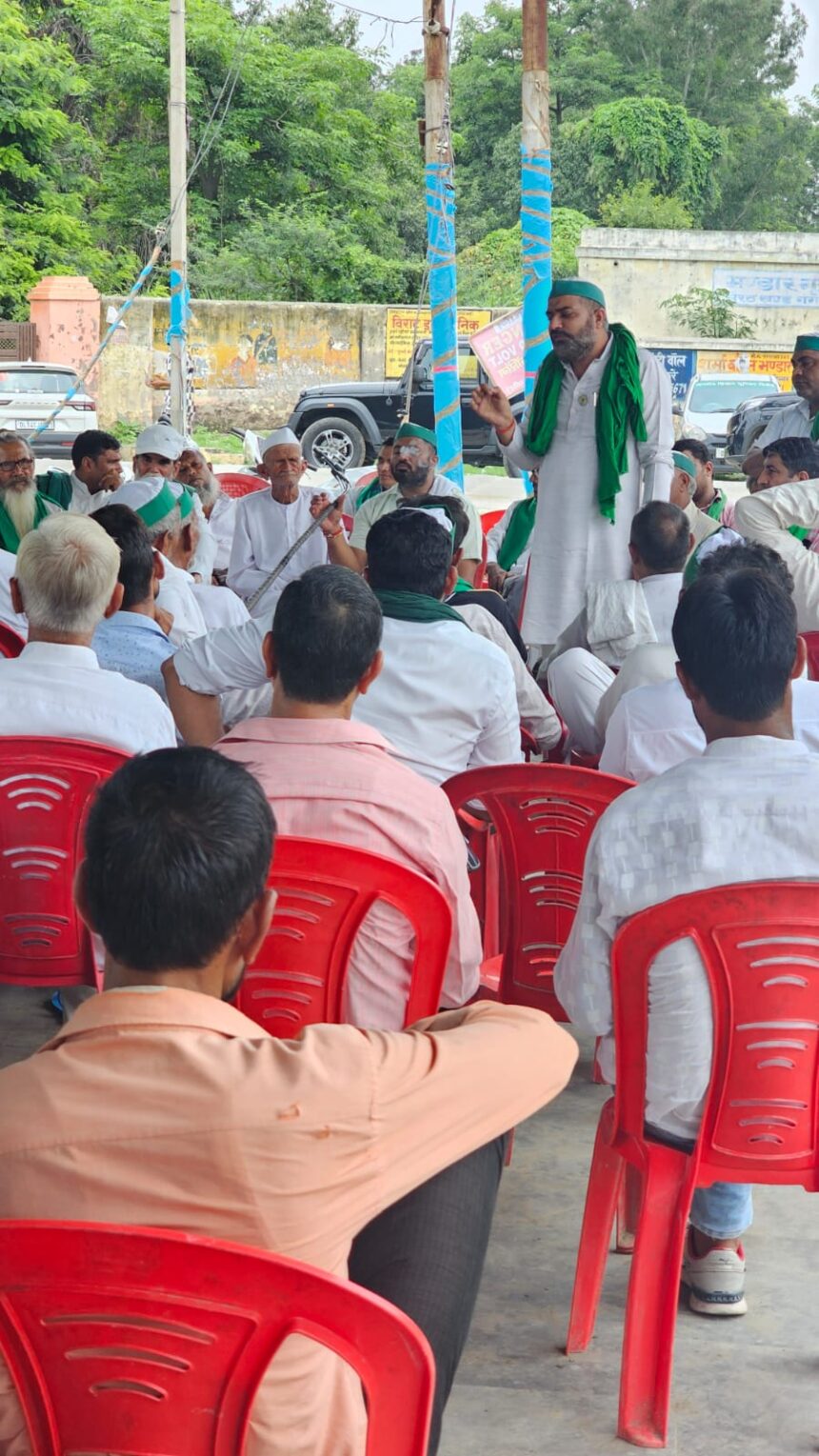 किसानों की मीटर को ना