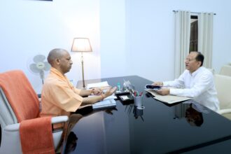 सीएम से मिले धर्मेन्द्र भारद्वाज