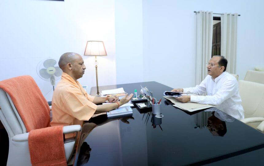 सीएम से मिले धर्मेन्द्र भारद्वाज