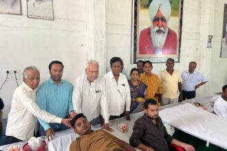 रूहानी मिशन का रक्तदान शिविर