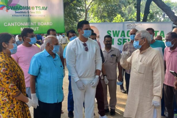 कैंट बोर्ड के स्वच्छता अभियान