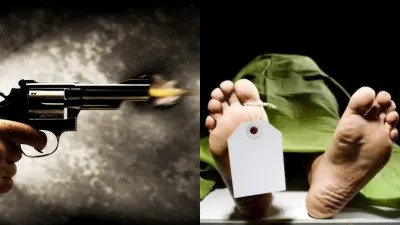 भाजपा नेता को गोली से उड़ाया