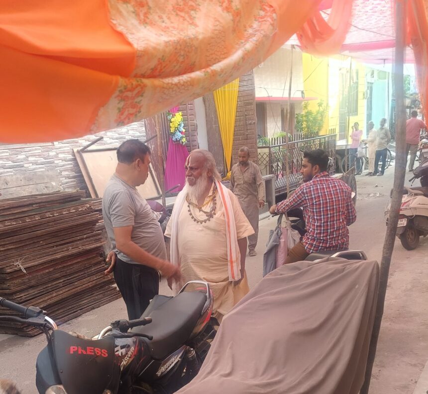 सदर धर्मपुरी में हंगामा