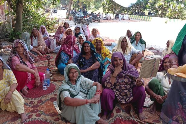 वेद व्यासपुरी में 41वें दिन भी धरना जारी