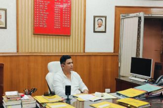 सदर कबाड़ी बाजार में अवैध निर्माण ध्वस्त