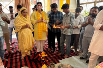 बजरंग दल का त्रिशूल दीक्षा का एलान