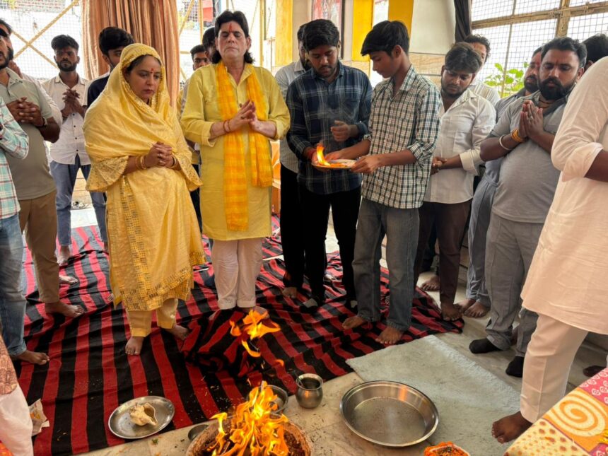 बजरंग दल का त्रिशूल दीक्षा का एलान