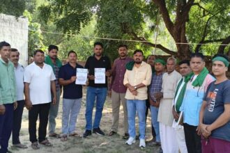 किसान परेशान निखिल राज गरजे
