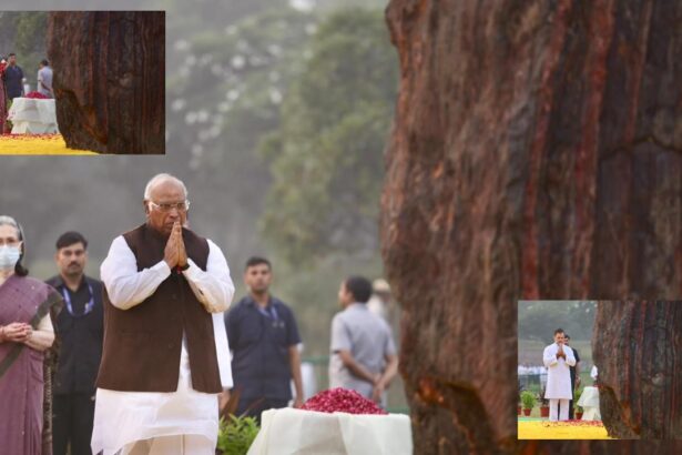 दादी इंदिरा को राहुल का नमन