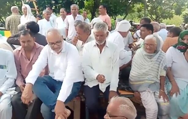 बेबस किसान निर्मम अफसर