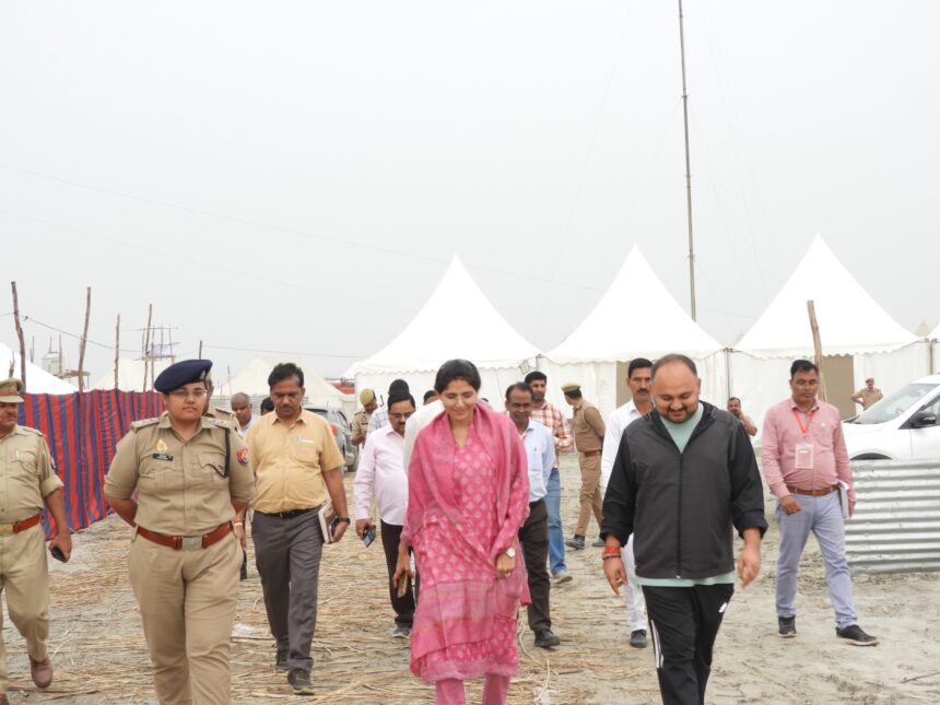 एमडी ने डीएम के साथ लिया जायजा