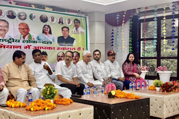 गंगानगर में रालोद का सदस्यता अभियान