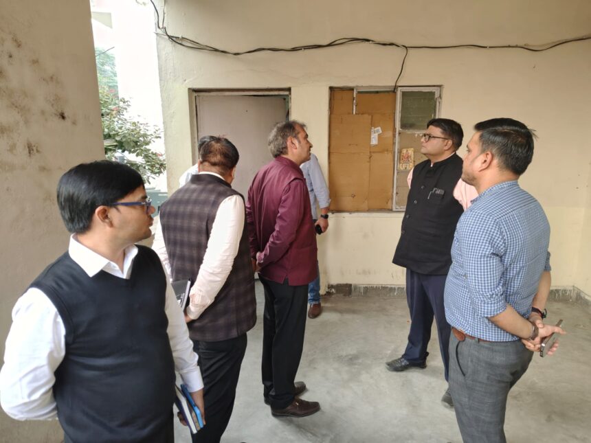 एमडी ने लिया वर्टिकल व्यवस्था का जायजा