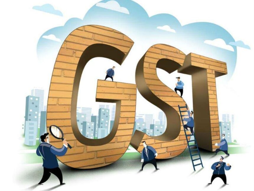 जलीकोठी में कारोबारी के GST का छापा