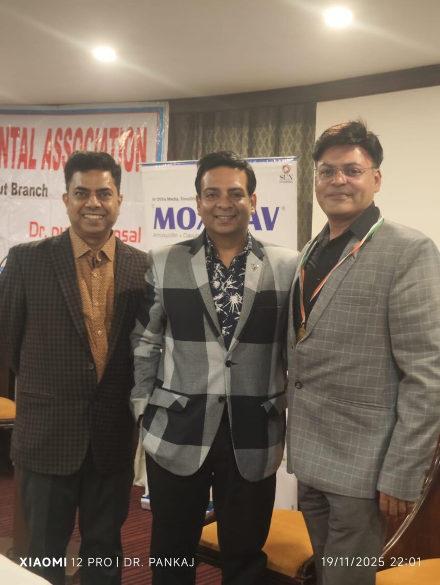 डा. हिमांशु डेंटल एसो. के अध्यक्ष