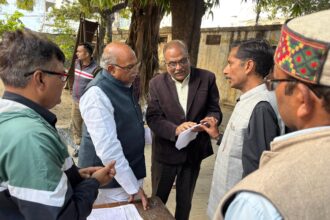 SIR को कैंपों पर पहुंच रहे अमित अग्रवाल