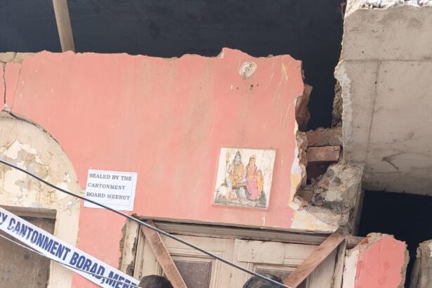 अवैध निर्माणों पर कैंट बोर्ड का बड़ा एक्शन