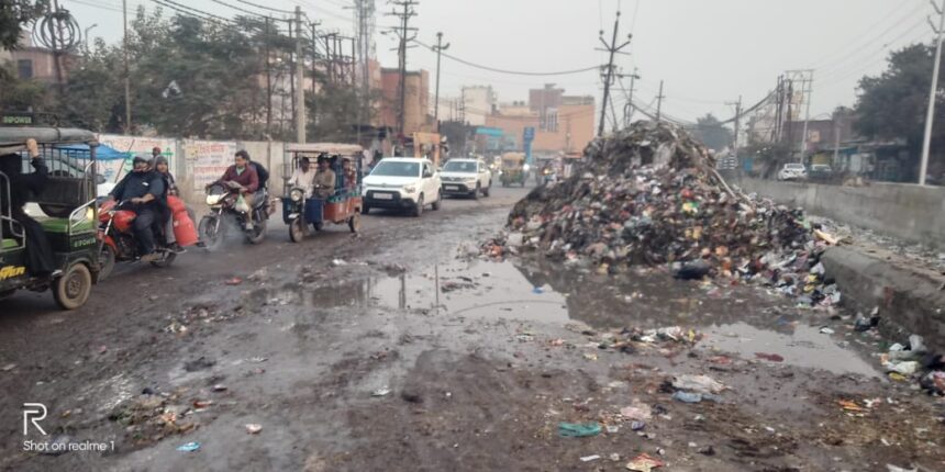 शहर की सफाई में नहीं कोई सुधार