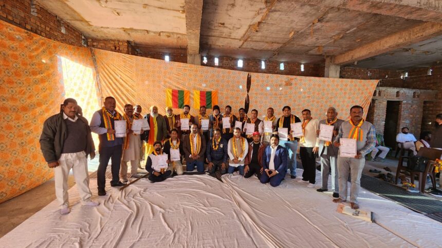 चुनाव के बाद शानदार स्वागत