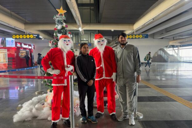 NCRTC के सांटा क्लाज का स्वच्छता संदेश