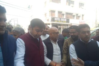 मेरठ पहुंचे प्रदेश कांग्रेस अध्यक्ष