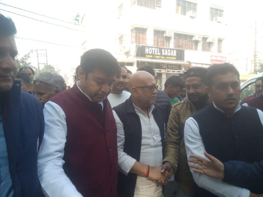 मेरठ पहुंचे प्रदेश कांग्रेस अध्यक्ष