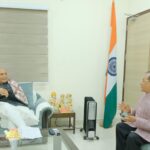 राजनाथ से मिले विनीत शारदा